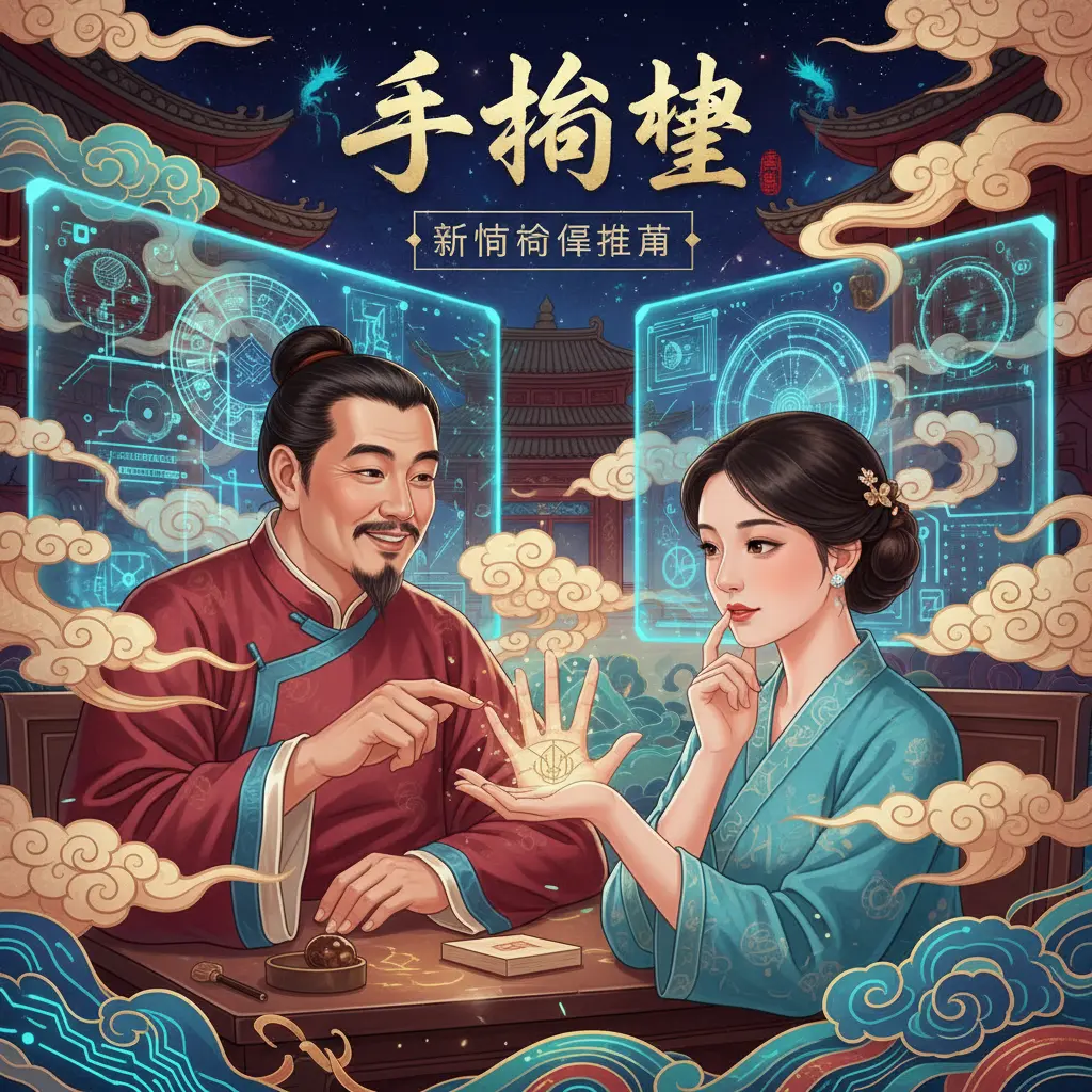 算命師傅推薦 - 手相學
