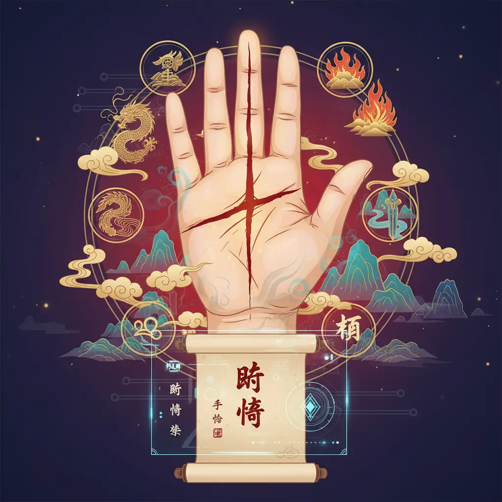 手相學 - 斷掌