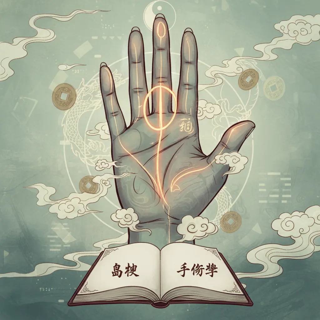 手相學 - 島紋