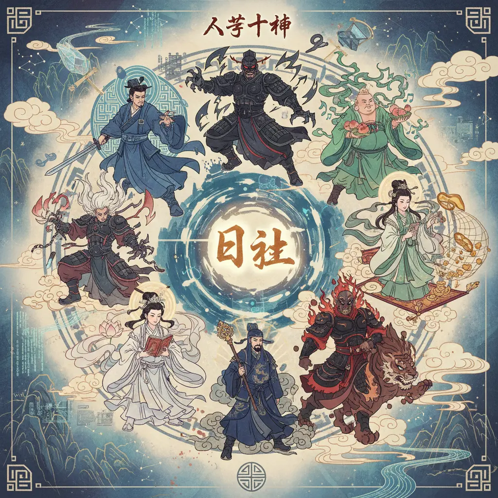 八字 - 十神