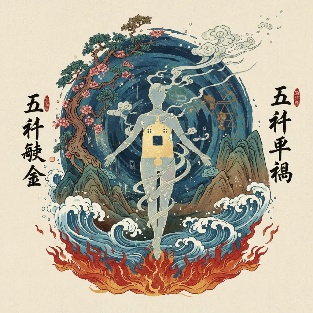 五行平衡 - 五行缺金