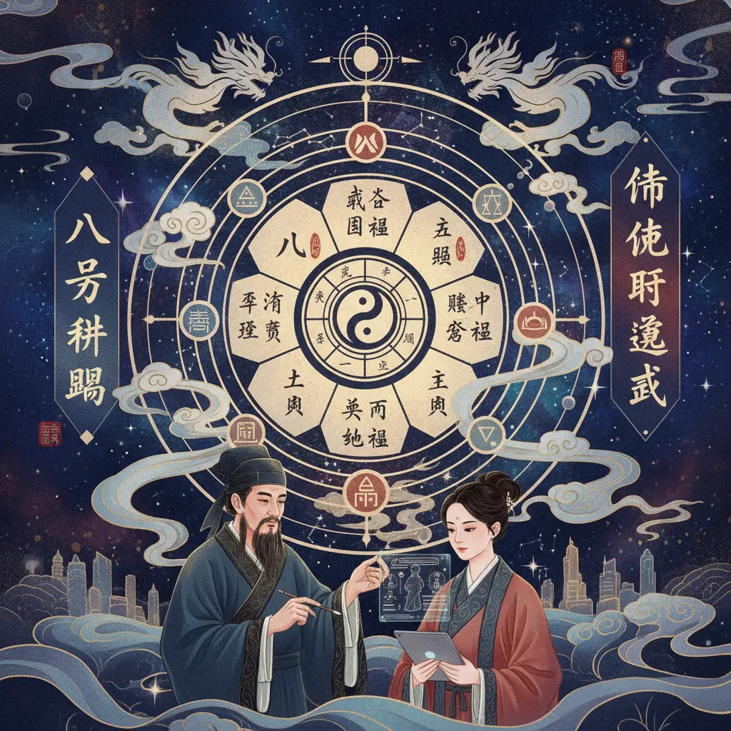 命運預測 - 八字排盤