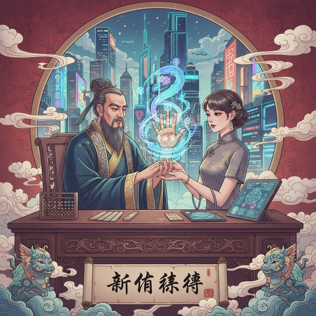 算命師傅 - 手相學