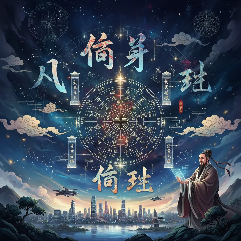八字命理 - 命盤